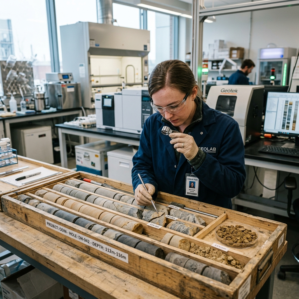 Soil Core Laboratory Analysis